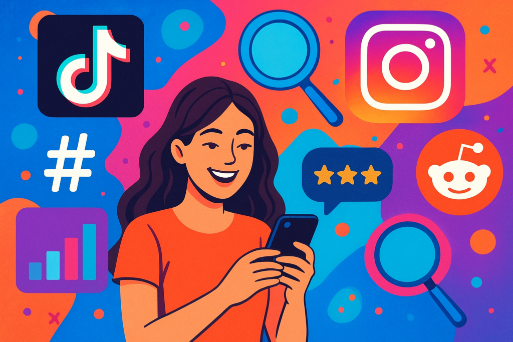 Social Search: Il Futuro della SEO tra TikTok, Instagram e Reddit